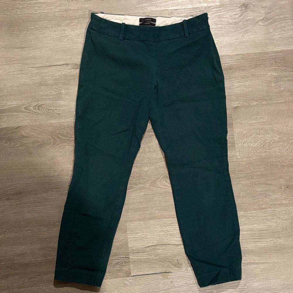 J. Crew Woman’s Dark Green Slacks - Picture 2 of 4